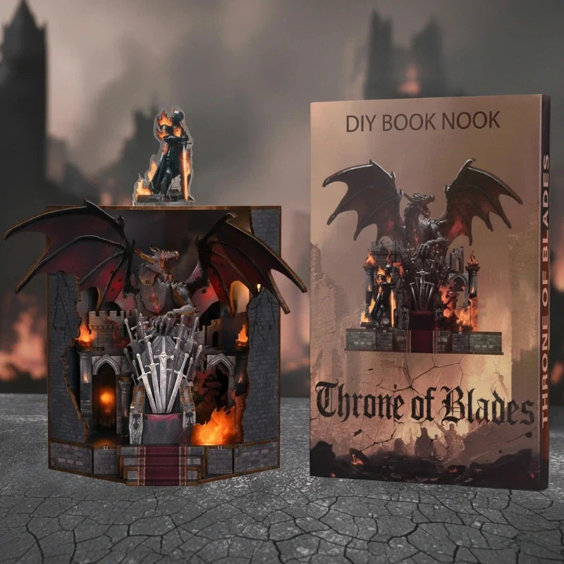 Throne of Blade Dragon Book Nook