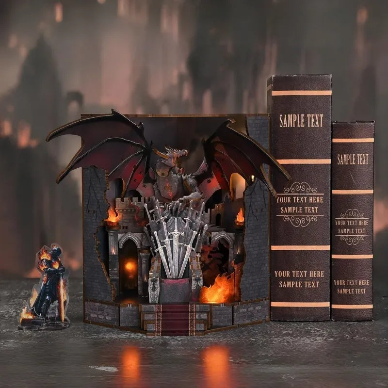 Throne of Blade Dragon Book Nook