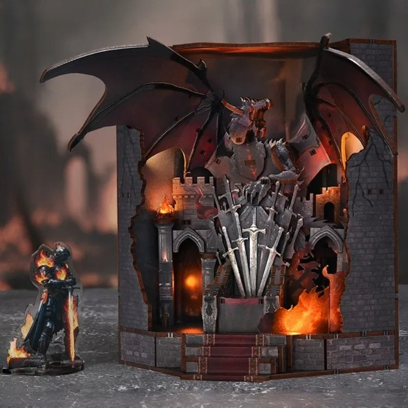 Throne of Blade Dragon Book Nook