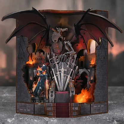 Throne of Blade Dragon Book Nook