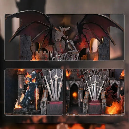 Throne of Blade Dragon Book Nook