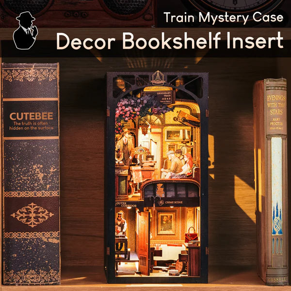 Train Mystery Case – DIY Book Nook Kit