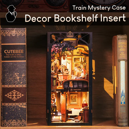 Train Mystery Case – DIY Book Nook Kit