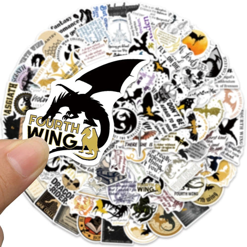 warrior Wing Dragon Rider Vinyl Sticker Pack