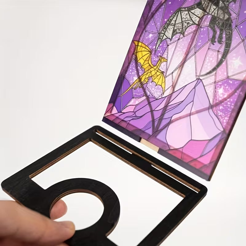 Dragon Wing Inspired Book Nook Sign, 3D Bookshelf Decoration