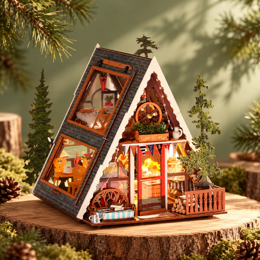 Dreamy Cabin DIY Miniature House Kit