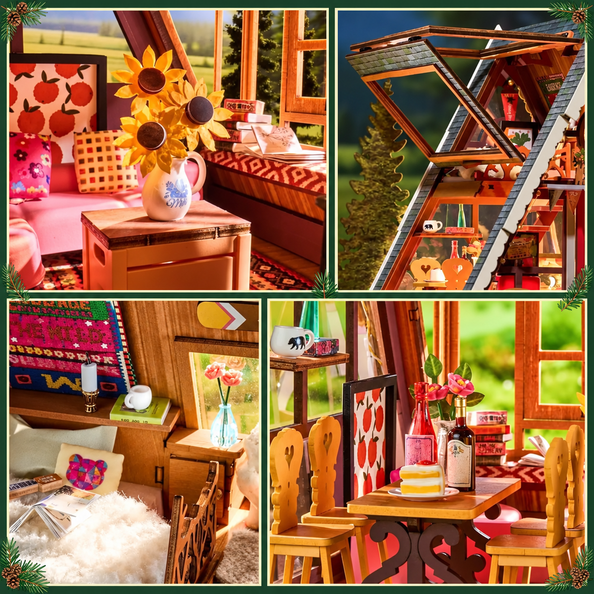 Dreamy Cabin DIY Miniature House Kit