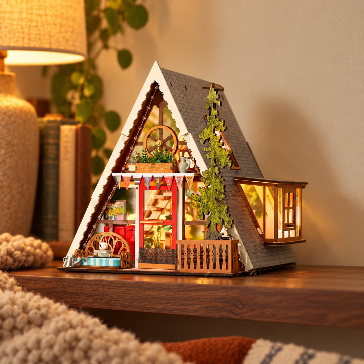 Dreamy Cabin DIY Miniature House Kit