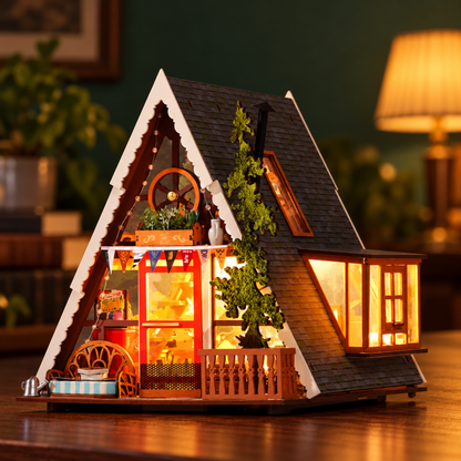 Dreamy Cabin DIY Miniature House Kit