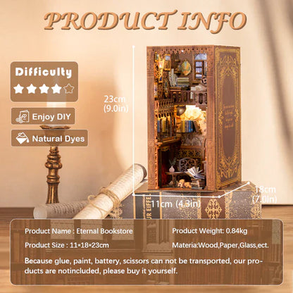 Eternal Bookstore 3D Book Nook Kit