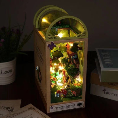 Firefly Forest DIY Crafts Book Nook Bookshelf Insert