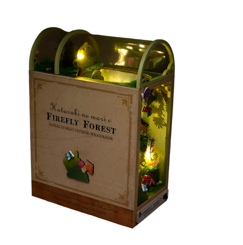 Firefly Forest DIY Crafts Book Nook Bookshelf Insert