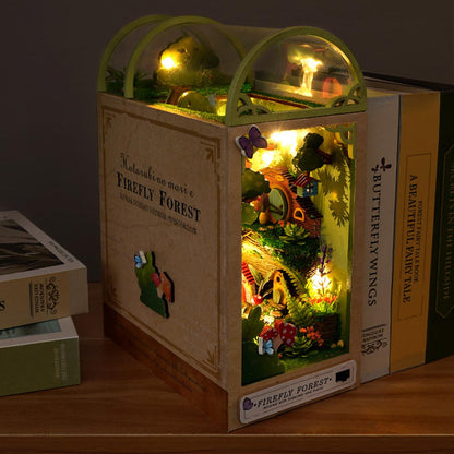 Firefly Forest DIY Crafts Book Nook Bookshelf Insert