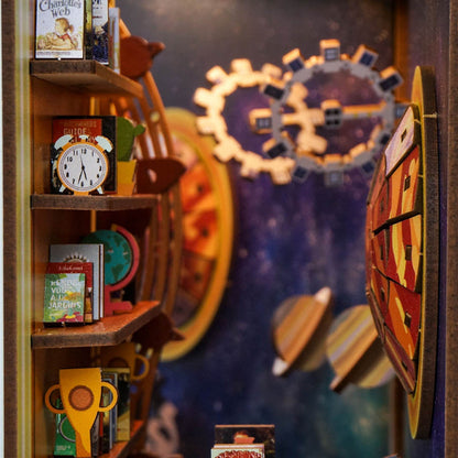 Interstellar Wooden Book Nook Kit