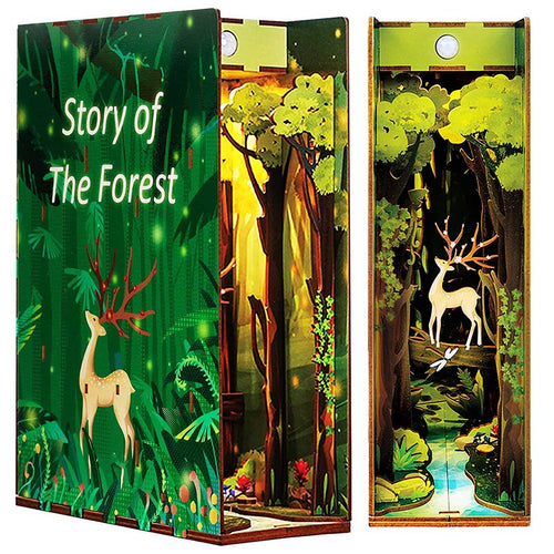 Story Of The Forest Wooden Book Nook