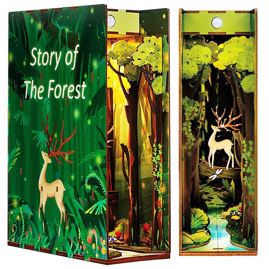 Story Of The Forest Wooden Book Nook