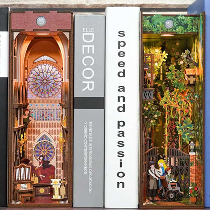 The Secret Garden Wooden Puzzle Book Nook