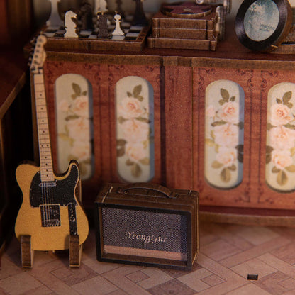 The Secret Rhythm Booknook Bookshelf Insert