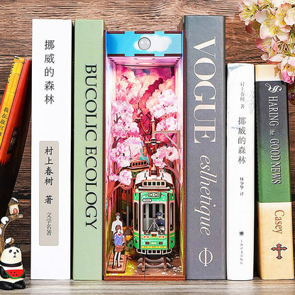 Sakura's Travel Wooden Book Nook Kit