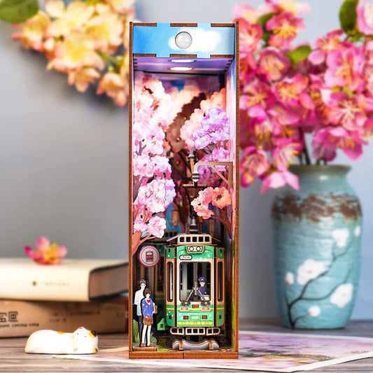 Sakura's Travel Wooden Book Nook Kit