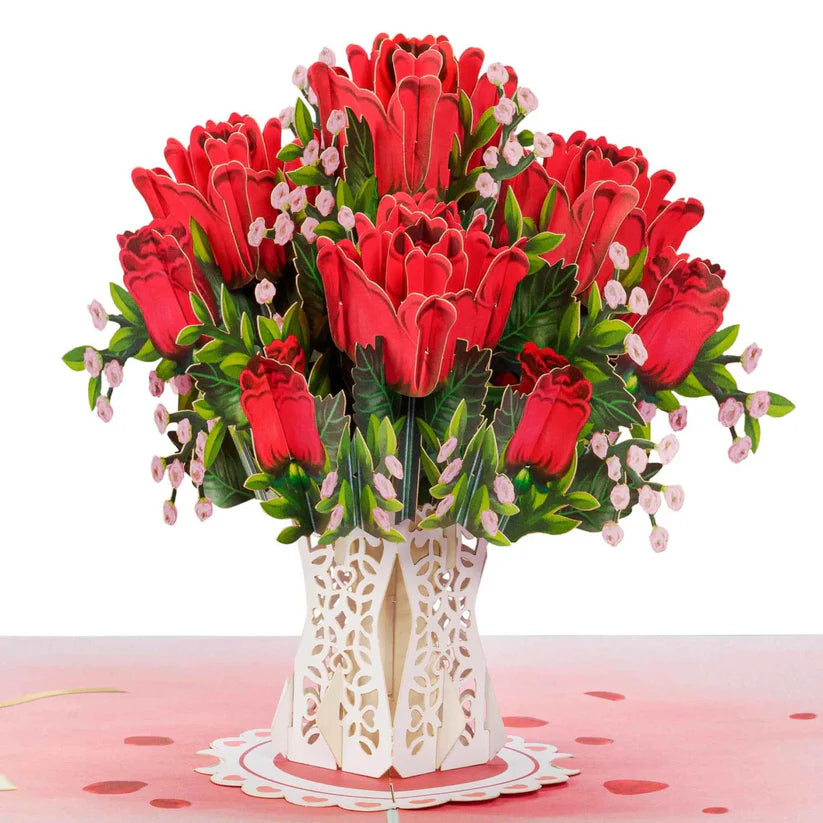 3D Pop-Up Flower Card – A Card That Becomes a Keepsake