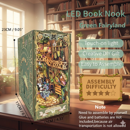Green Fairyland – DIY Book Nook Kit