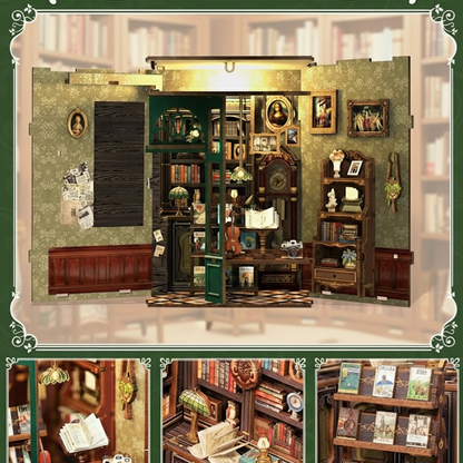 Mini Owl Bookstore — DIY Book Nook Kit