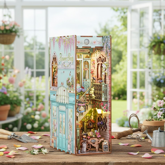 Flower Shop – DIY Book Nook Shelf Insert