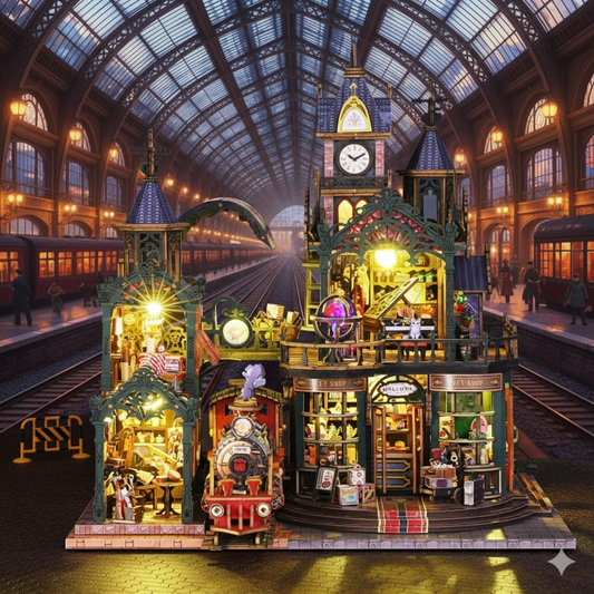 Railtrack Ethereal City – DIY Miniature House Kit