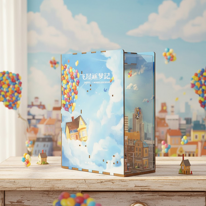 Up House – DIY Book Nook Kit