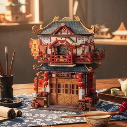 Ancient Restaurant – 3D Mechanical Puzzle Kit