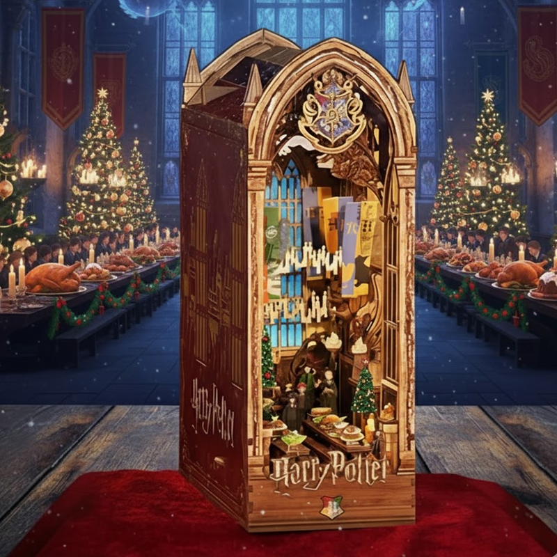 Hogwarts Auditorium DIY Book Nook Shelf Insert — DIY Book Nook Kit