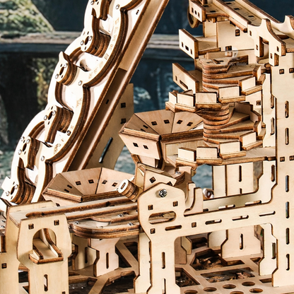 Marble Run Workshop 3D Wooden Puzzle Kit