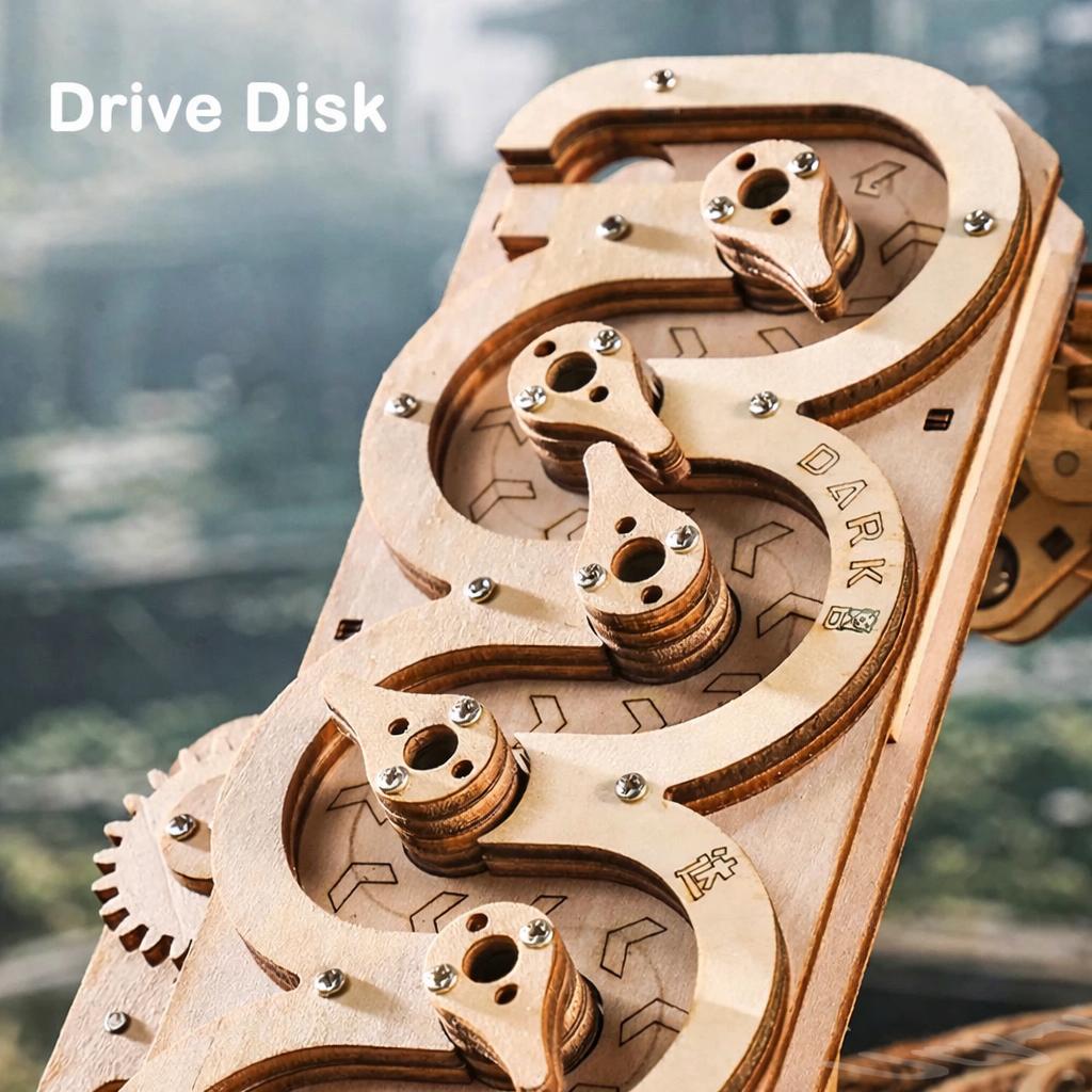 Marble Run Workshop 3D Wooden Puzzle Kit