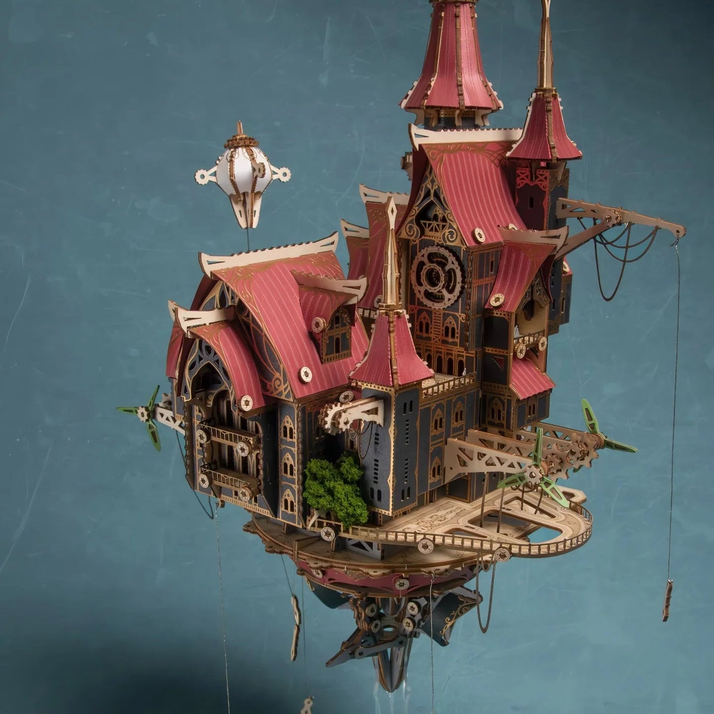 Fantasy Steam Castle – 3D Wooden Puzzle