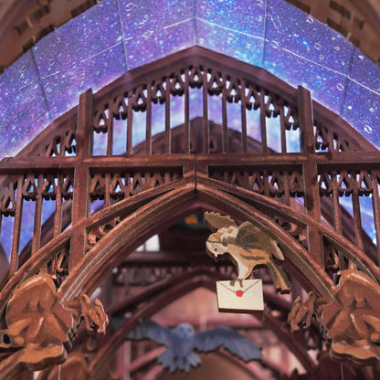 Hogwarts Auditorium – DIY Book Nook Shelf Insert