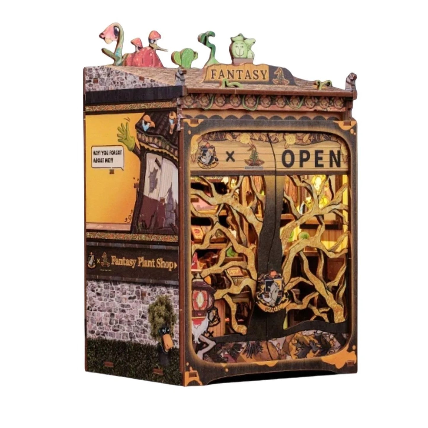 Fantasy Plant Shop – DIY Book Nook Kit