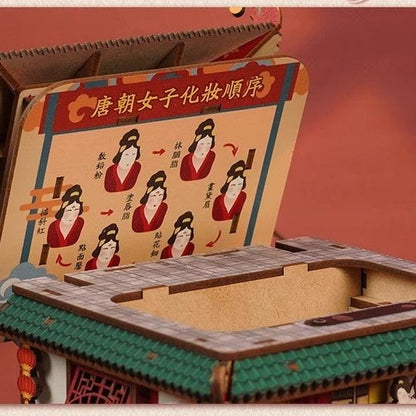 Ancient Rouge Store – DIY Wooden 3D Desk Bin