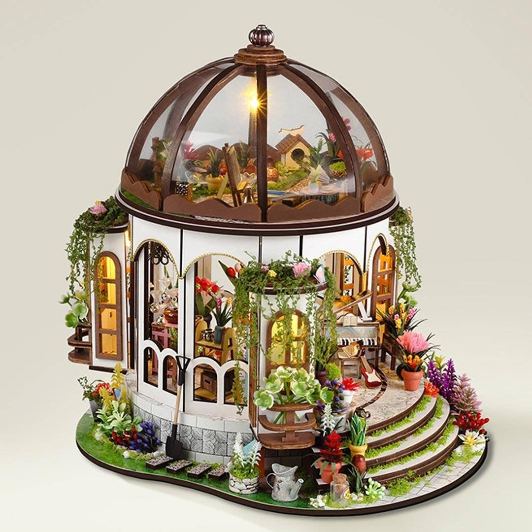 Sky Garden DIY Miniature Dollhouse Kit