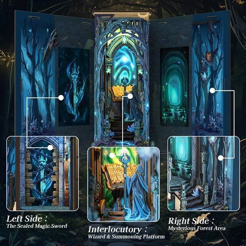 The Gate of Wonderland Book Nook – DIY Book Nook Kit