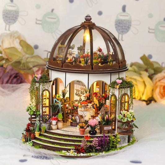 Sky Garden DIY Miniature Dollhouse Kit