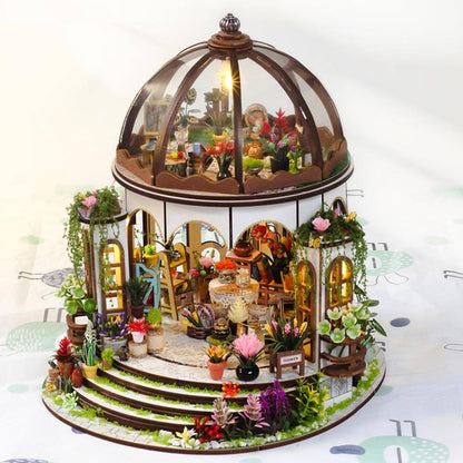 Sky Garden DIY Miniature Dollhouse Kit