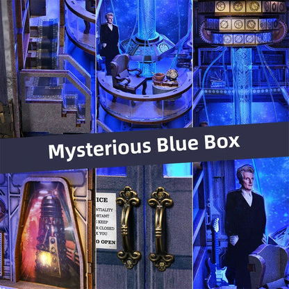 Doctor ho DIY Book Nook Kit – Mysterious Blue Box