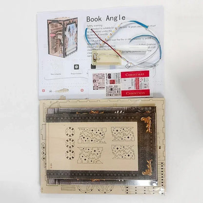 Magic Diagon Alley – Christmas Edition DIY Book Nook Kit