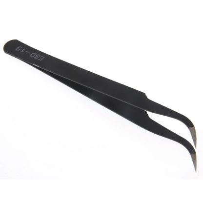 Precision ESD Anti-Static Stainless Steel Tweezers