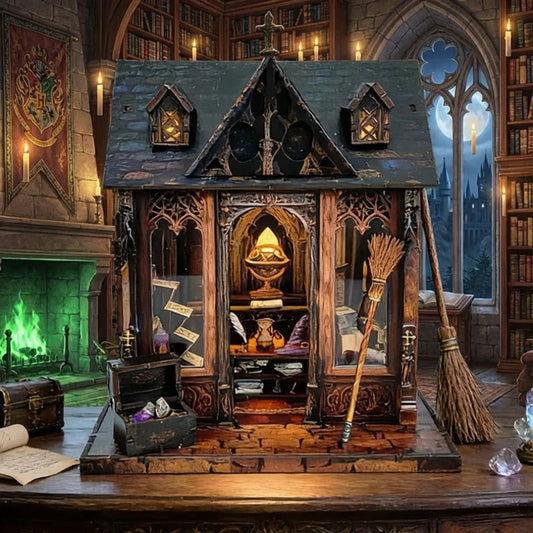 Hogsmeade Cottage – Miniature House DIY Kit