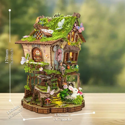 Rowan’s Treehouse – DIY Miniature House Kit