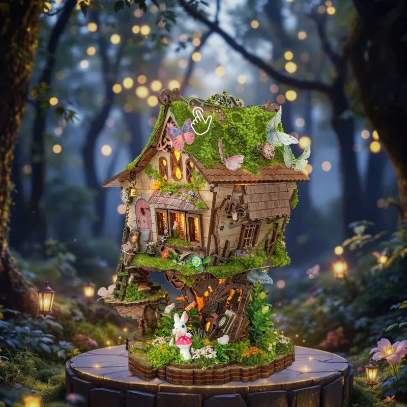 Rowan’s Treehouse – DIY Miniature House Kit