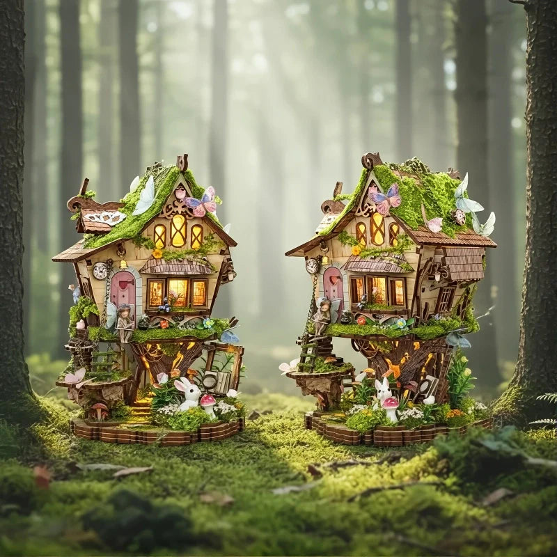 Rowan’s Treehouse – DIY Miniature House Kit
