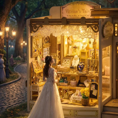 DIY Wooden Miniature House – Vitrine’s Tale | The Magical Jeweler